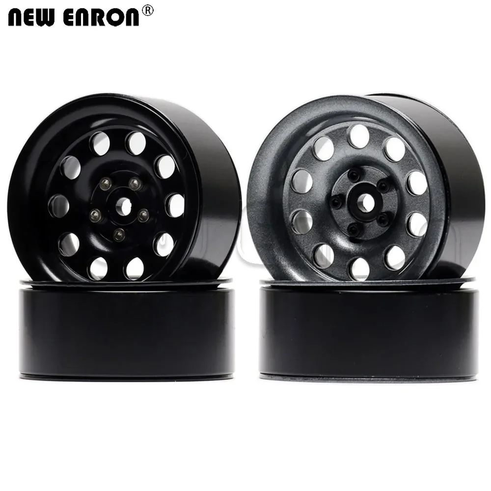 

NEW ENRON 2.2" 10 Hole Alloy 64*47*29 Beadlock Wheels Hub Rim for 1/10 RC Crawler Axial SCX10 SCX10 II 90046 RR10 TRX-4 Traxxas