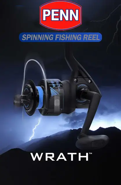 PENN WRATH 2500-8000 Spinning Fishing Reel 6.2:1 5.6:1 5.3:1 3BB  Lightweight Corrosion-resistant Graphite Body Fishing Tackle - AliExpress