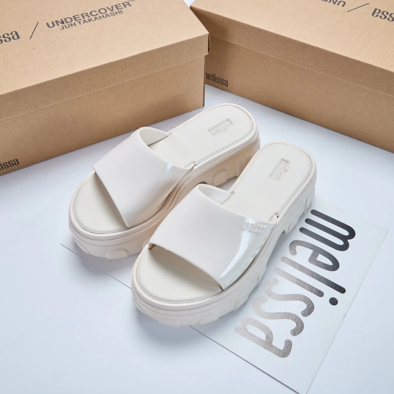 Mini Melissa Shoes Women Platform High Heel Sandals Jelly