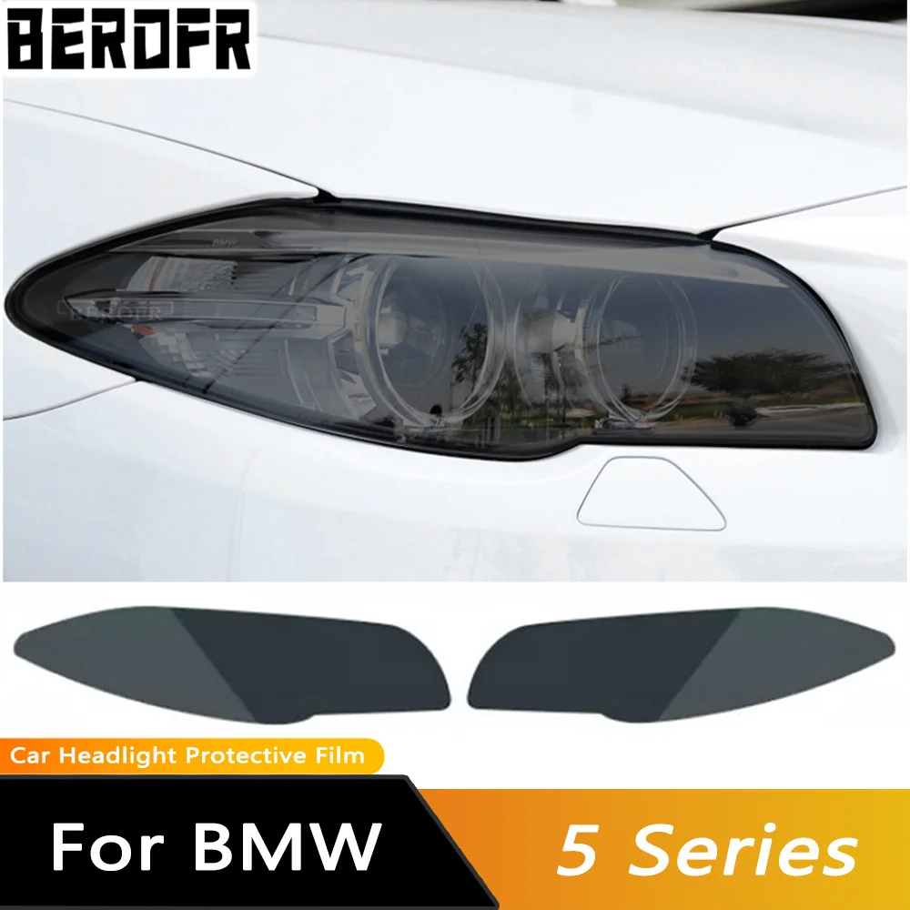 

Для BMW 5 серии F10 F11 G30 G31 F07 GT Автомобильная фара тонировка черная Защитная пленка защита прозрачная ТПУ стикер аксессуары