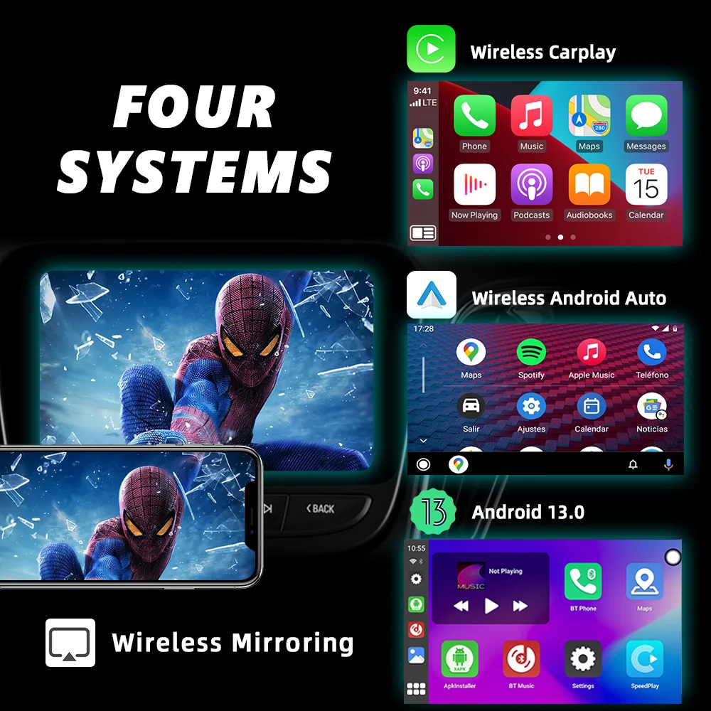 Tripodpie ī÷ Ai ڽ, ȵ̵ 13 ý,  ī÷ , ȵ̵  QCM6225,    ƿ  MG, 8GB + 128GB