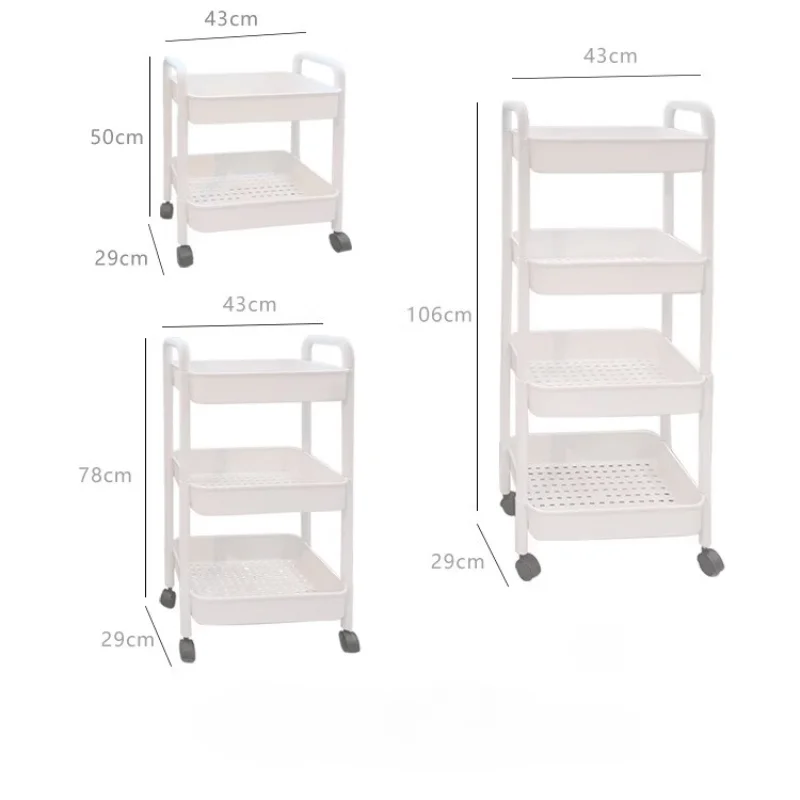 Auxiliary Car with Wheels Trolley Aesthetic Cart Hair Salon Spa Organizer Salon De Belleza Furniture Drawers Trolly Carrito