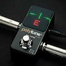 TC Electronic POLYTUNE 3 NOIR - Sintonizzatore Polifonico Per Chitarra Con Buffer Integrato, Display LED - Foto 3