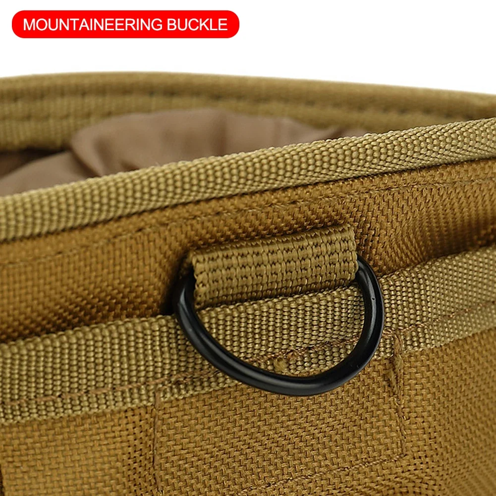 1Pc Outdoor 3-5L Tactical Molle 800D Nylon Dump Drop Pouch Recycle Travel Waist Pack Ammo Bags Airsoft Accessories Bag Pouches