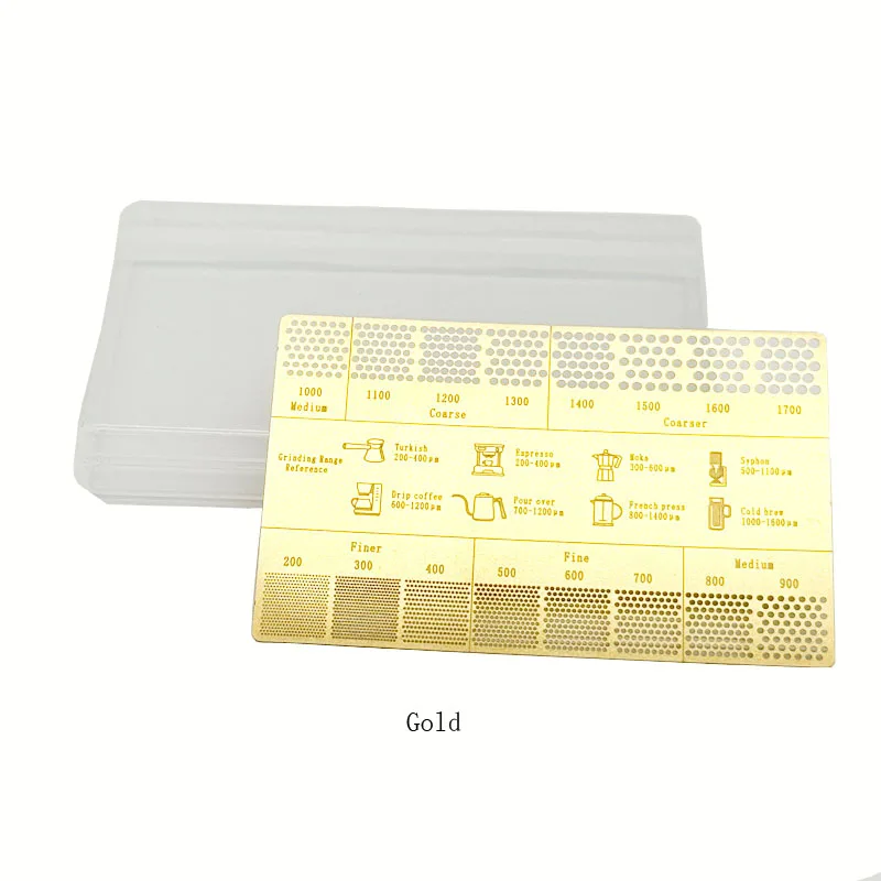 بطاقة معايرة طحن القهوة الاحترافية - أداة أساسية ل...