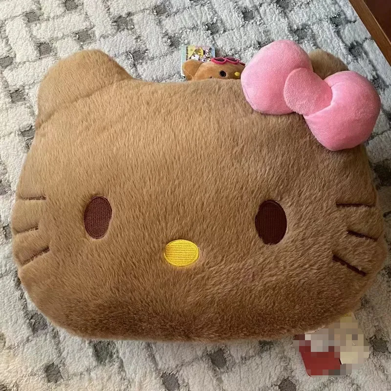 Thickened Bread Style Cartoon Kt Cushion Soft Throw Pillow Cute Anime Back Cushion Sofa Bed Home Decor Gifts Girl Birthday Gift - AliExpress