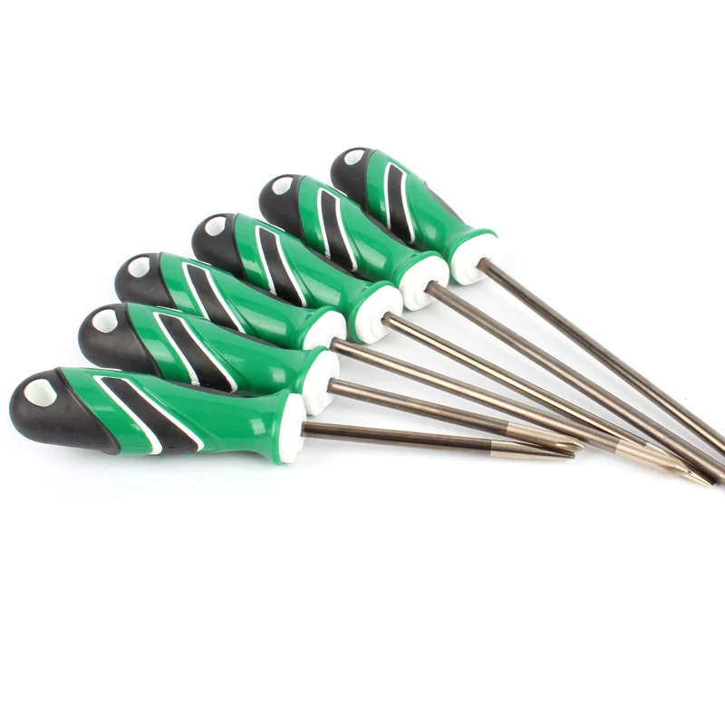 Tll Screwdriver Tool Cross Word Flat Head Industrial Grade Lengthened Multi-Purpose Screwdriver Set Large screwdriver set flat cross household small multifunctional screwdriver set plum blossom triangular tool set