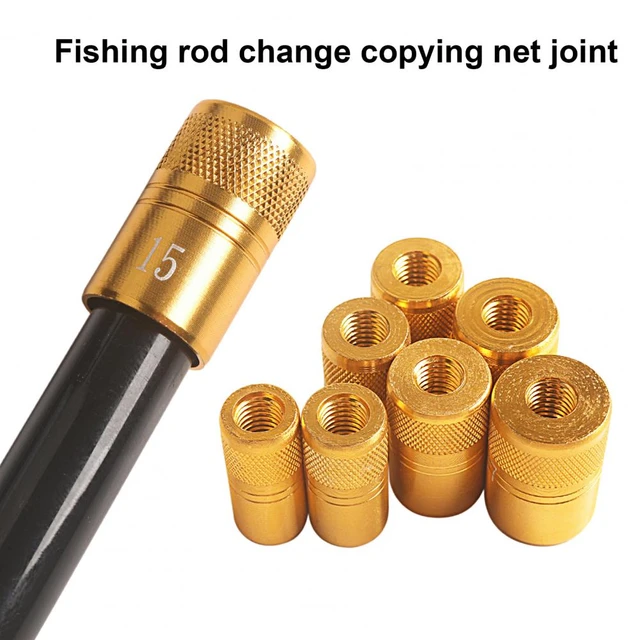 Long Lasting Fishing Rod Mounted Dip Net Adapter Heavy Duty Landing Net  Connector 8mm Thread Diameter Fishing Supplies - AliExpress