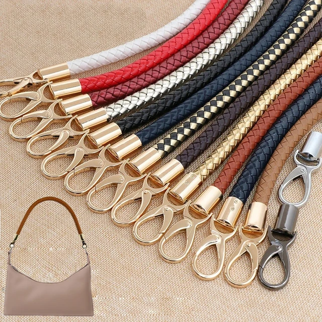 Metal Leather Shoulder Bag Handle  Leather Accessories Handbag - 2pcs Pu  Leather - Aliexpress