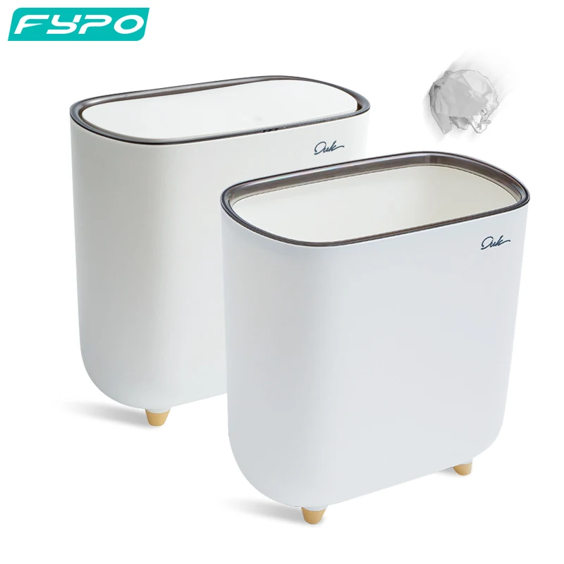 Pattumiera Da 12 Litri Pattumiera Da Bagno Pattumiera Per Uso Domestico Con Coperchio Cestino Di Carta Da Soggiorno Cestino Per Compost Pattumiera Da 