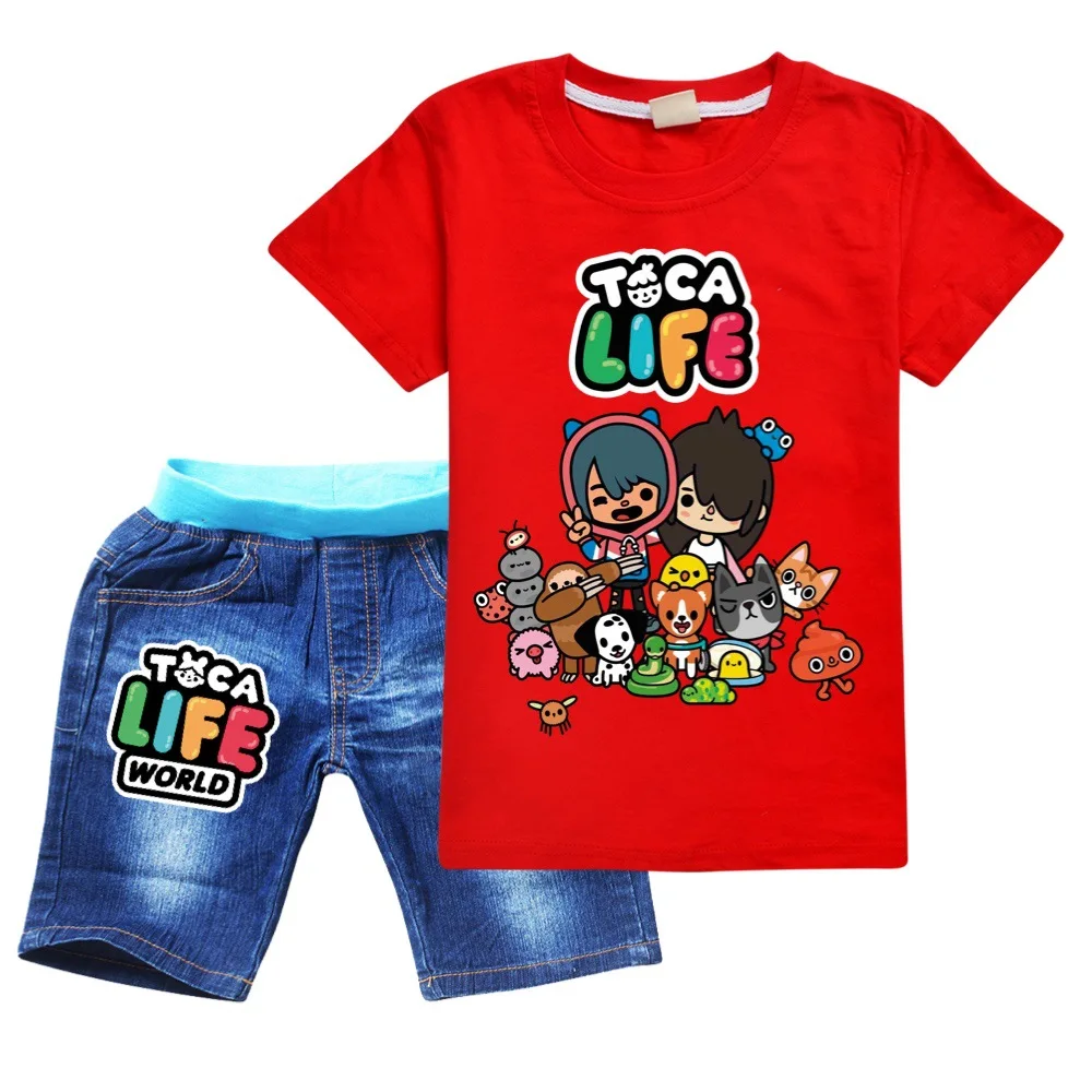 ҳ    Toca Life World Clothes 2Pcs  ҳฦ Ƿ, ڸ    ,  Ƿ