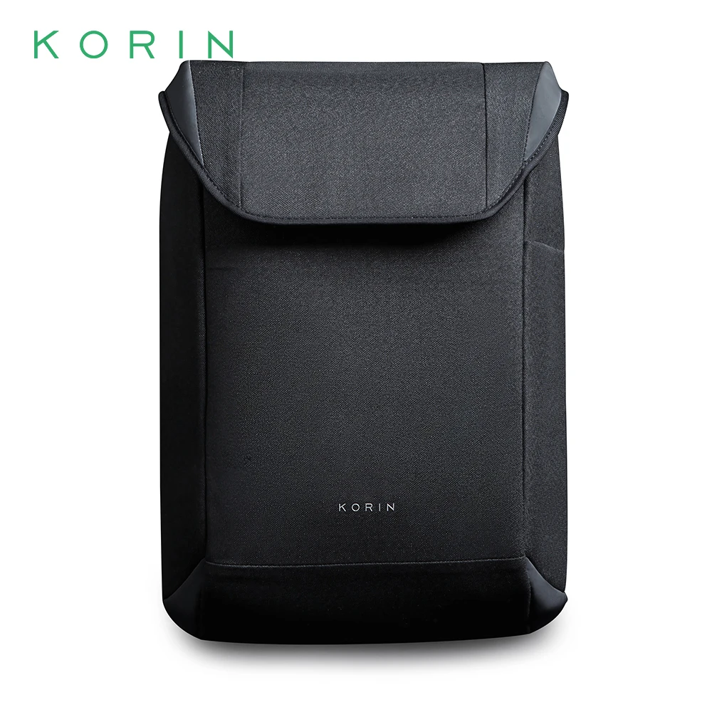 Korin Design Click Pack X: Der ultimative Rucksack für Sicherheit, Wasserfestigkeit, Schnittfestigkeit und USB-Ladung auf Reisen mit Platz für 15,6-Zoll-Laptop