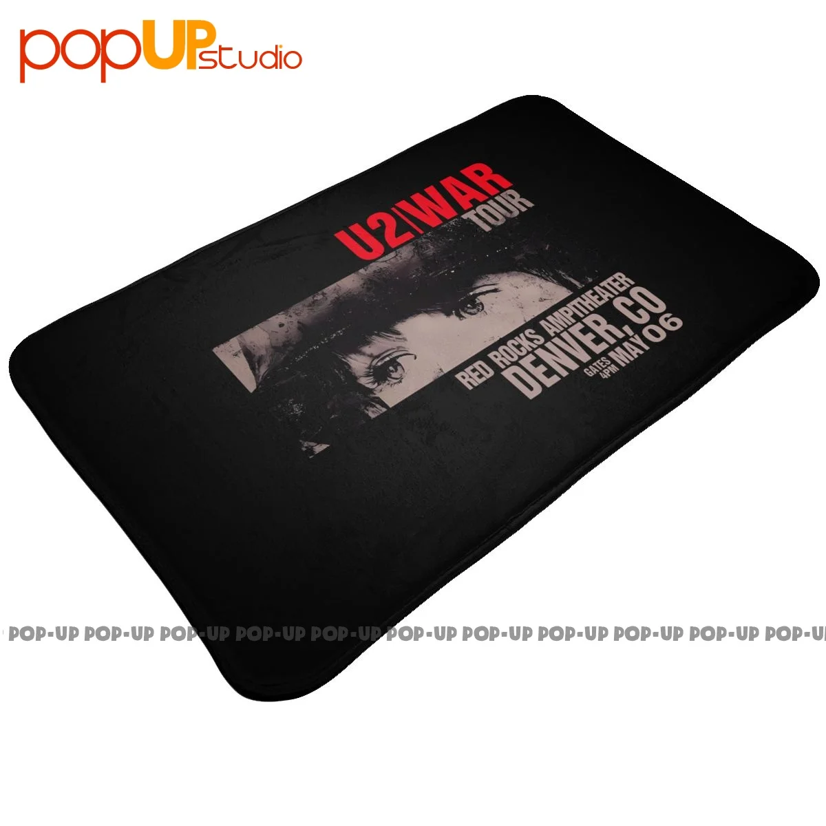 U2 War Red Rocks Mat Tappeto Tapis Vintage Beautiful Easy Clean Light Luxury