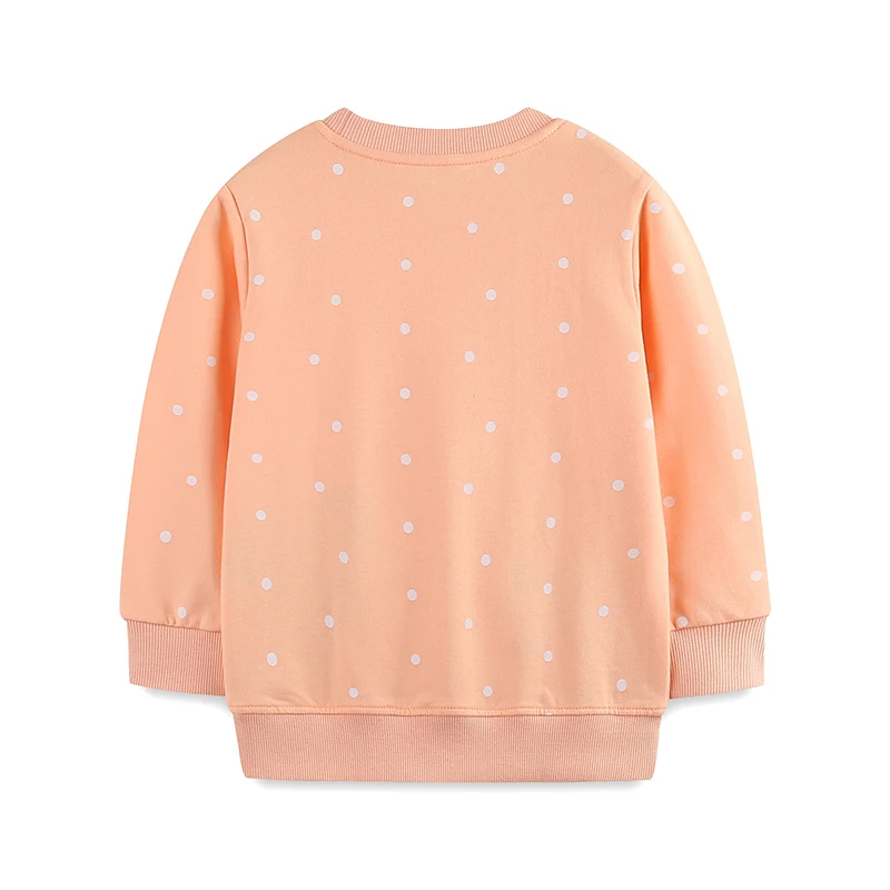 Baby Girls 2025 Autumn Spring Kids Clothes Children's Clothing Cartoon Chicken Chick Sweatshirts Tops Cotton