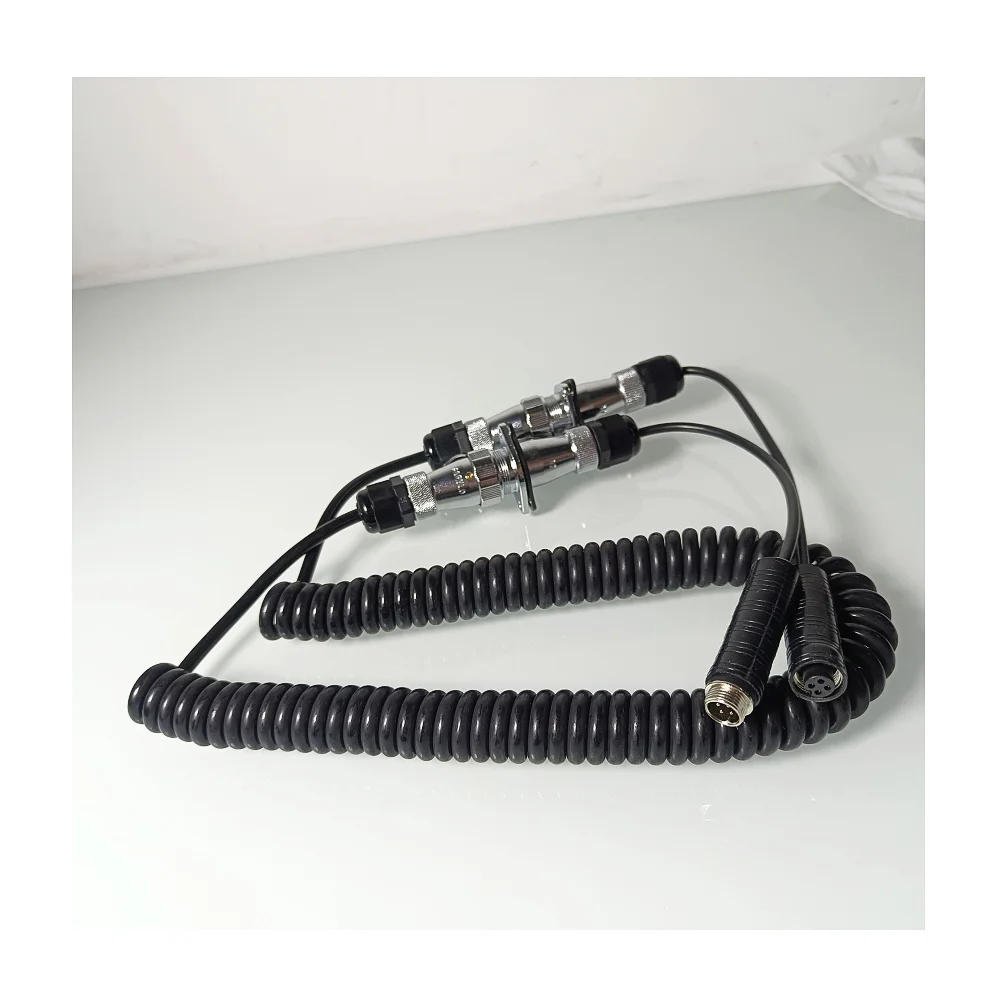 Trailer Camera 1CH 5M Spring Cable 4