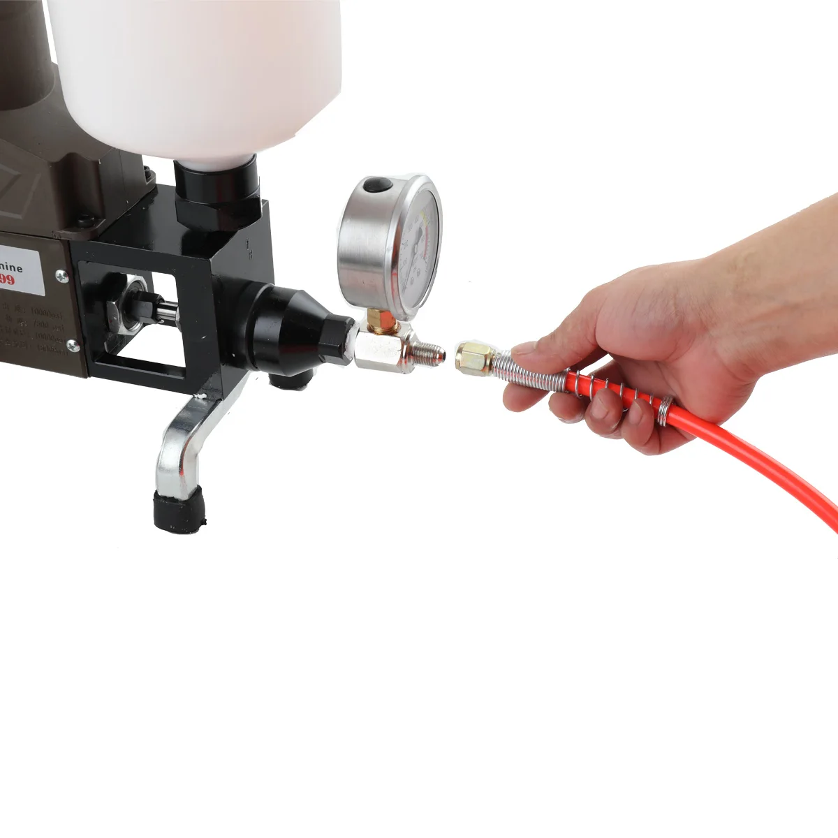 Hochdruck-Epoxid-Injektionsmaschine 220V Zement-Injektionspumpe Beton-Injektionspumpe zur Reparatur von Betonrissen und Leckagen – Detail 20