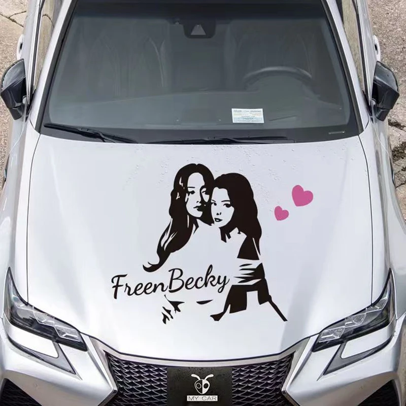 FreenbeckyCarDecalStickerNearbySummerPineappleSmashLaptopCar