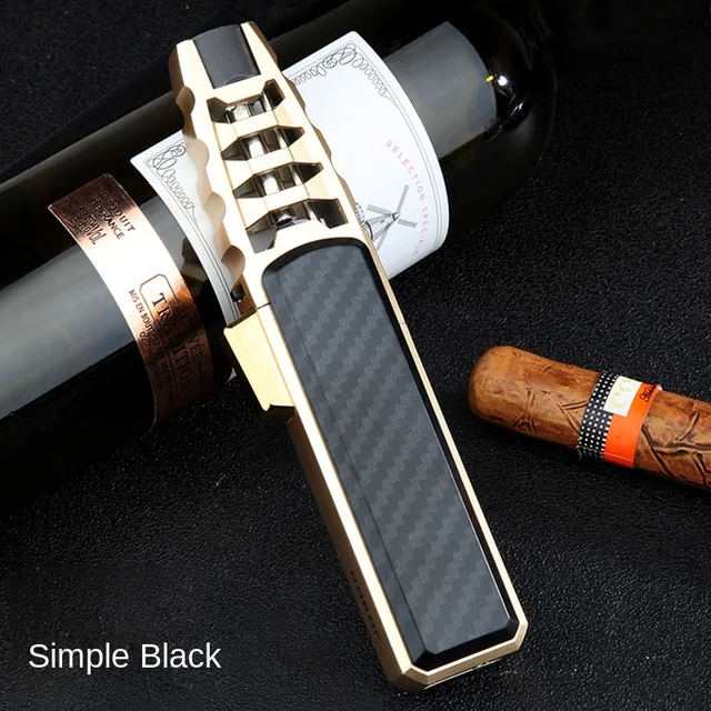Torch Blue Flame Jet Gas Lighter Spray Gun Kitchen Cooking Smoking Accessories Windproof Turbo  Jewelry Welding Cigar Lighters - Image 4