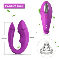 Fernbedienung Penetration Vibrator für Frauen Doppel Penis Klitoris Stimulator Drahtlose Vibrator Sex Spielzeug für Erwachsene Paar 3