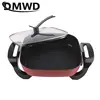 DMWD 5L Household Multifunctional Electric Cooker 220V Skillet Frying Pan Pancake Maker For Boiling/Steaming/Stewing/Braising 1