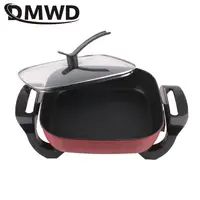 DMWD 5L Household Multifunctional Electric Cooker 220V Skillet Frying Pan Pancake Maker For Boiling/Steaming/Stewing/Braising 1