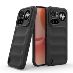 Anti - Fingerprint Soft TPU Rubber Phone Case for Nothing CMF Phone 2 Pro (Black)
