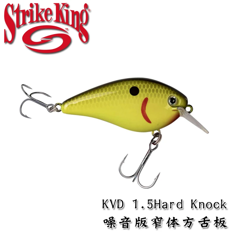 

Strike King, Imported From The United States with Original 1.5HardKnock Luya Bait KVD Noise Version Square Tongue Plate Chubby