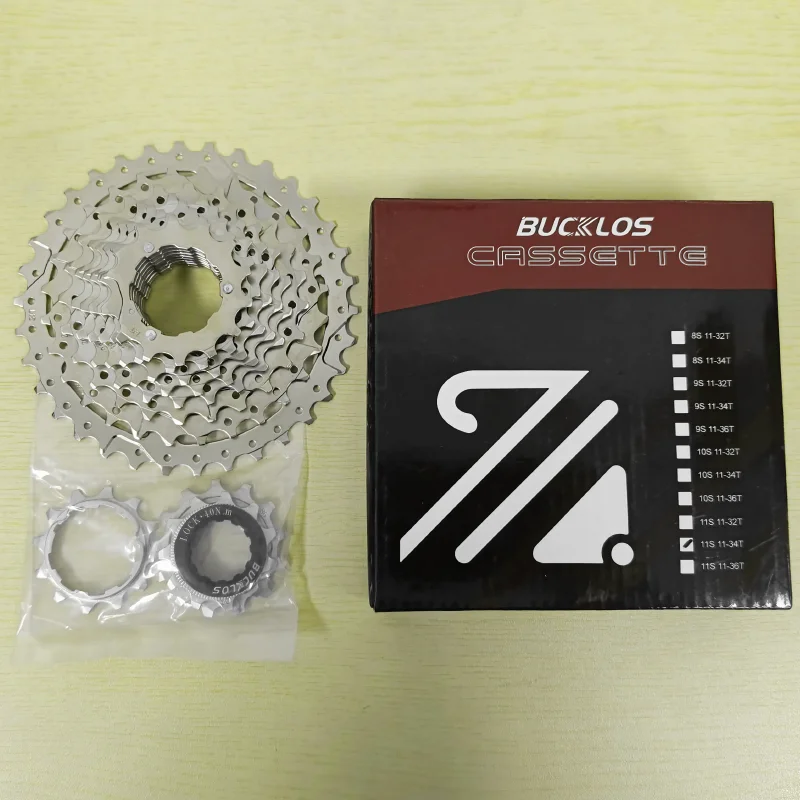 BUCKLOS دراجة 11S عجلة حرة 28T 32T 34T 36T 42T 46T...