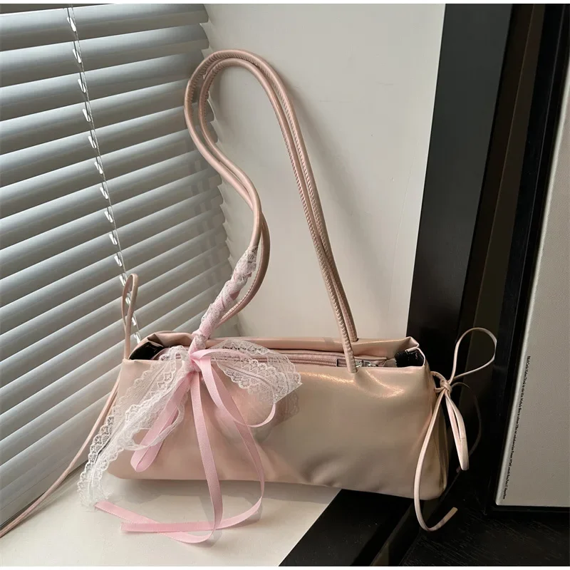 French Elegant Square PU Bag Image 9