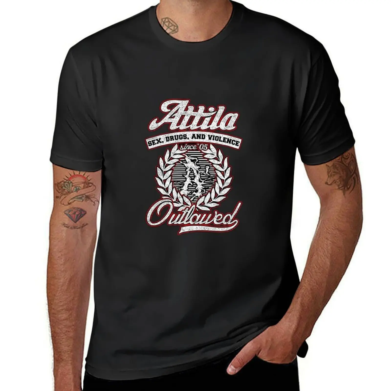 attila T-Shirt plain summer clothes quick drying mens graphic t-shirts hip hop