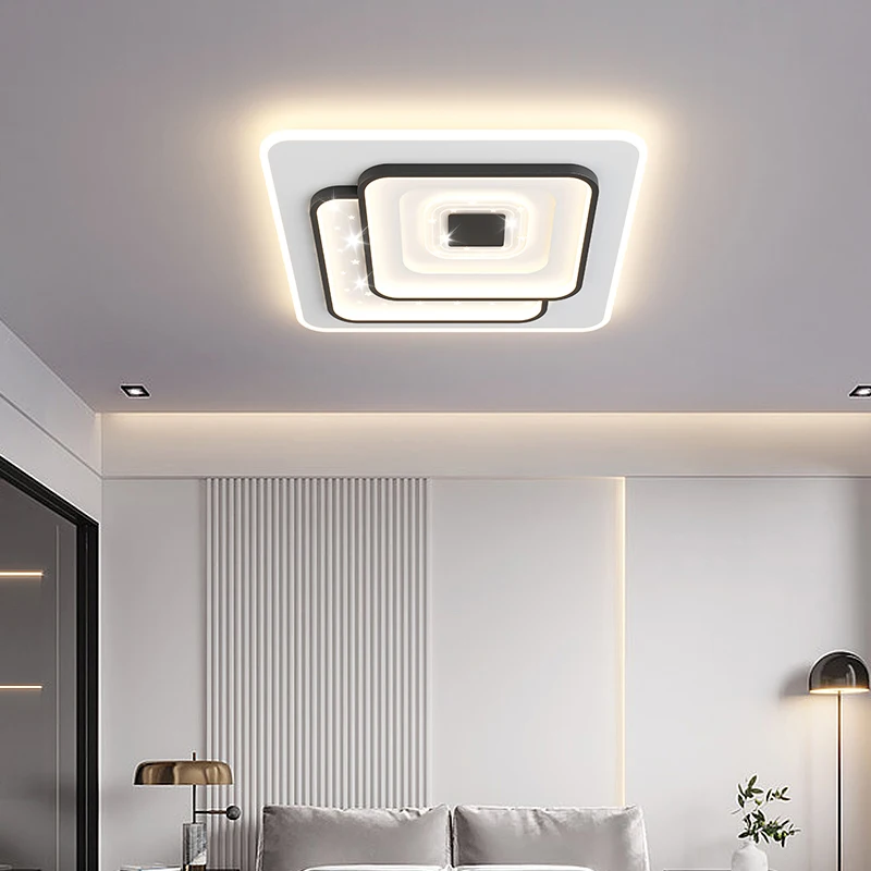 Lampade da soffitto per soggiorno atmosfera moderna luce sala di lusso luci principali camera da letto sala studio illuminazione per interni Decor plafoniere