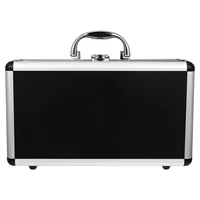 Storage Bins Toolbox Survival Equipment Tools Case Suitcase Black Abs Plastic Hard Cases Work 2