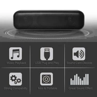 HK-5008 USB Powered Soundbar Desktop Speaker Wired Computer Sound Box for TV Desktop Laptop with 2 Subwoofers Music Player - Image 5