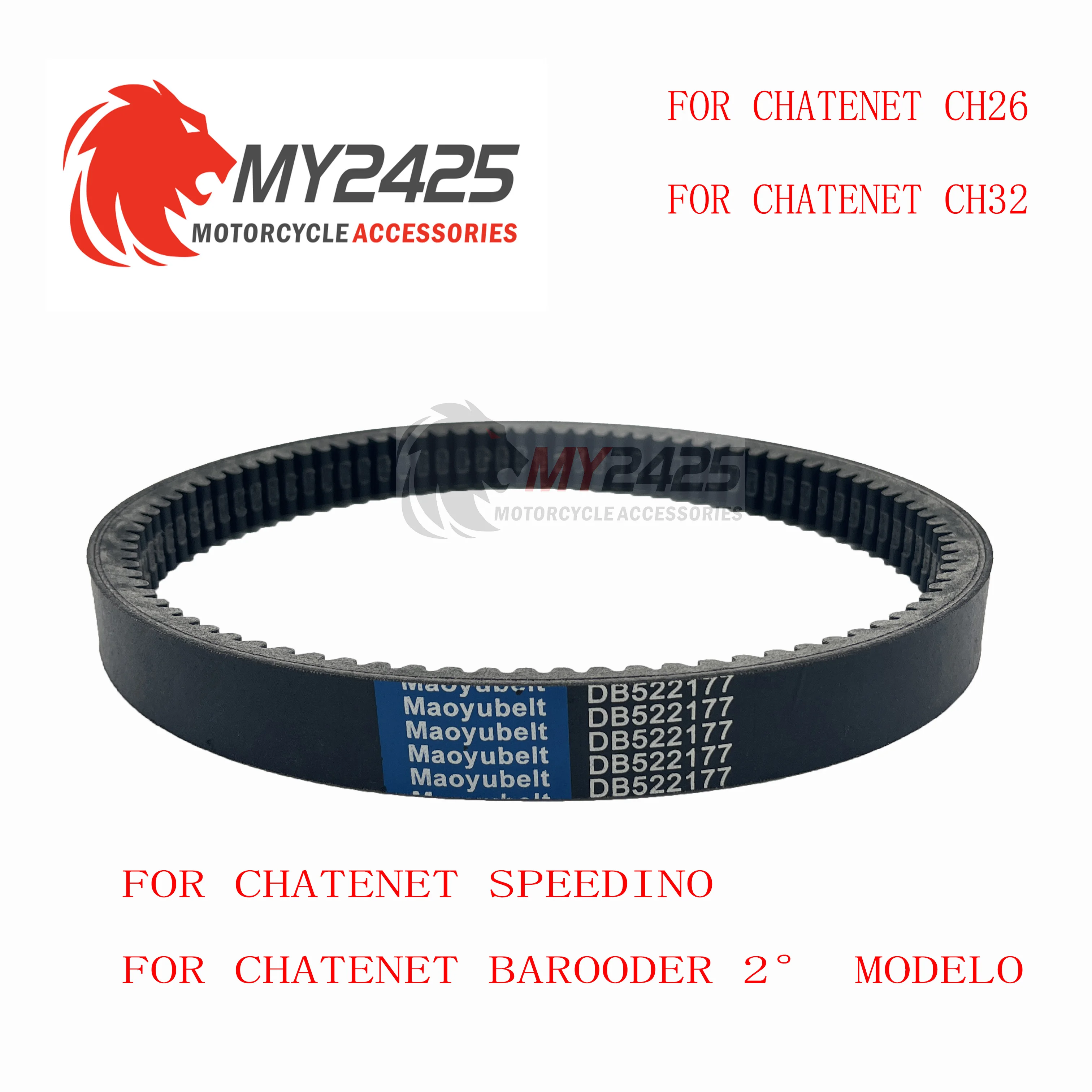 Cinghia Di Trasmissione Maoyubile Per Chatenet Ch26 Ch32 Speedino Barooder 2 ° Modelo Jdm Abaca Aloes Xheos Roxsy Per Due 3/5 6 P85