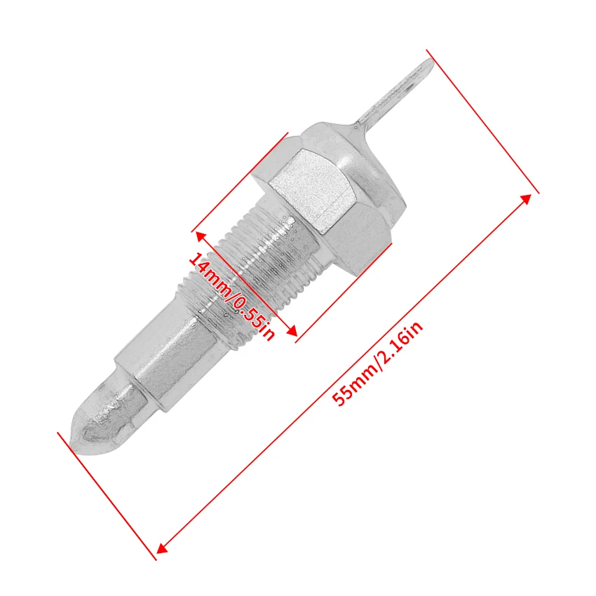Cooling Radiator Fan Switch For Kawasaki EL250 EN450 EX250 ZR250 KLE250 KL600 KZ1000 KZ1300 ZL400 ZL600 ZX900 VN250 VN400 VN750 - Image 2