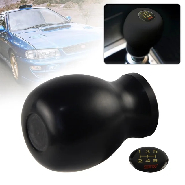 STI シフトノブ　 黒 SG117FN001 スバル STI CVTシフトノブ 1個 スバルアクセサリー