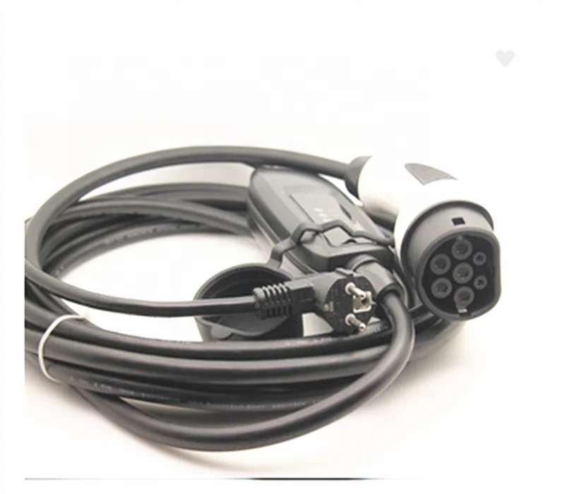 

110V-220V 62196 evse electric vehicle charger with schuko plug