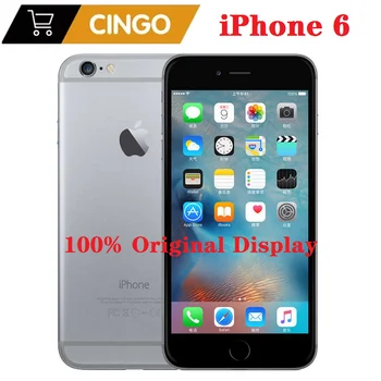 Used iPhone 6 Unlocked 4.7 inch Original Screen 8MP IOS 16/64/128GB ROM Used Mobile Cell Phone
