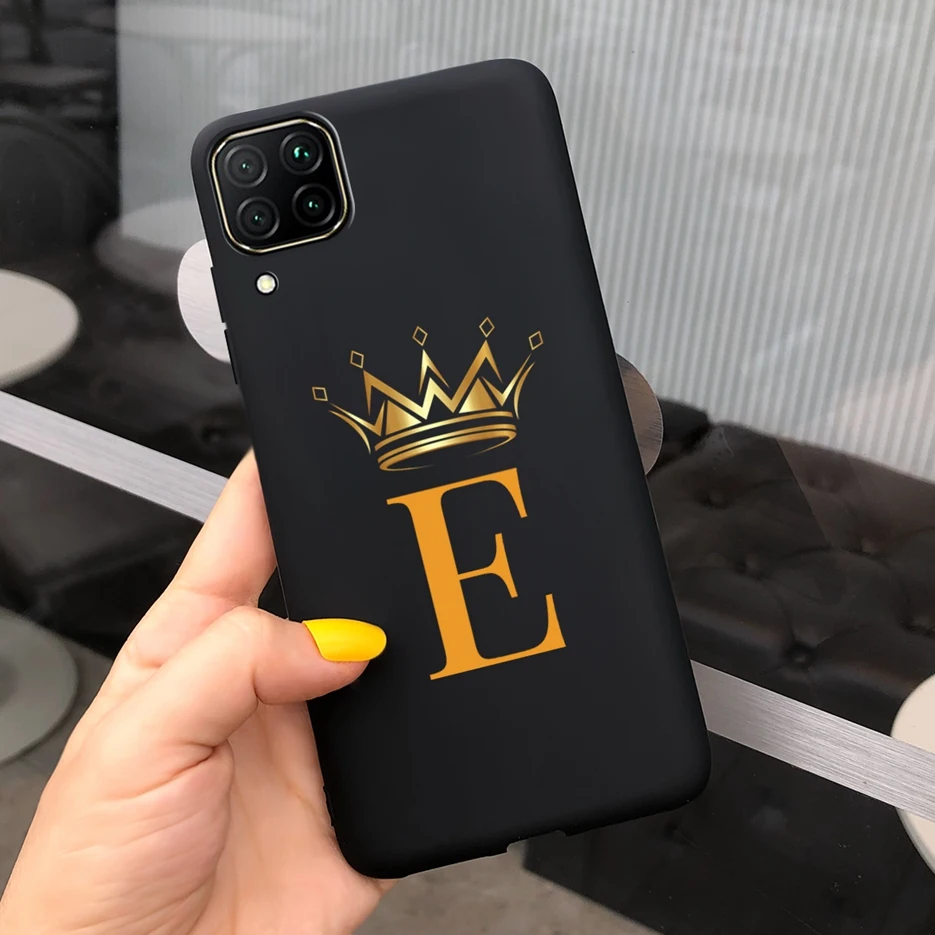 Luxury Couple Letters Phone Case - Elegant Soft Bumper Cover