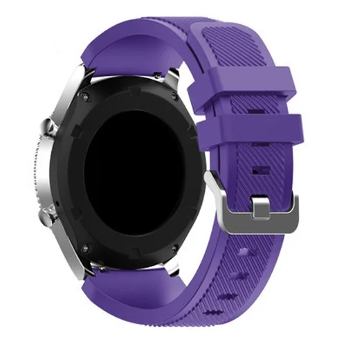 Colorful Soft Silicone Sport Strap, 22mm Bracelet