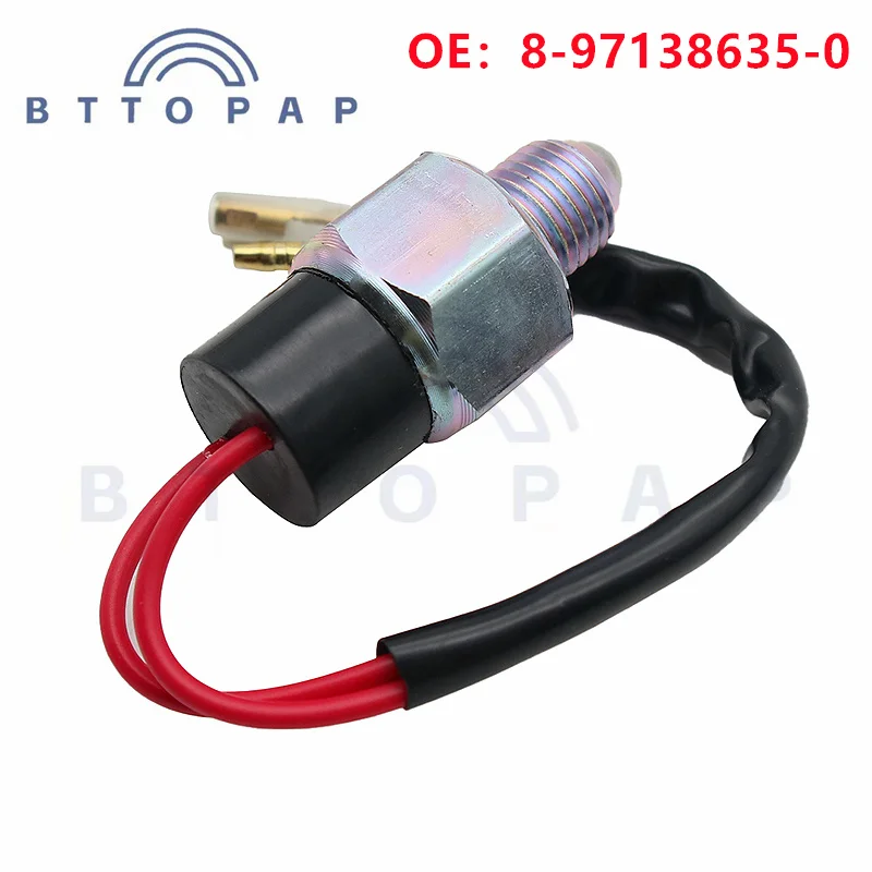 Reversing Lamp Switch 8-97138635-0 For Isuzu NHR54 Series Models Automotive Spare Parts 8971386350