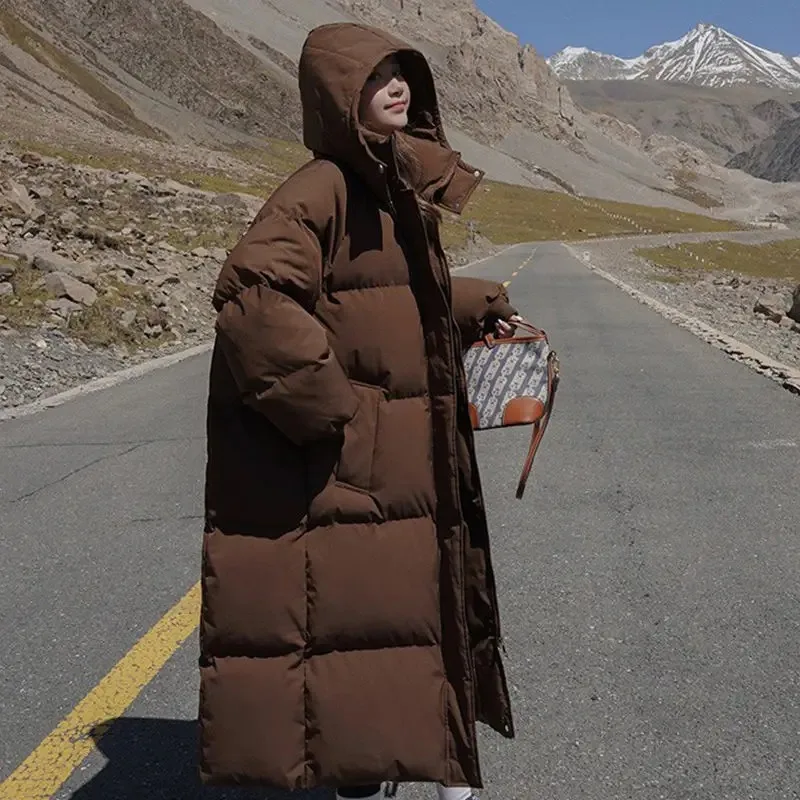 Рисунок 4 - Новинка 2023, женское пуховое пальто из хлопка