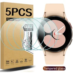 Premium 9H Tempered Glass HD Screen Protectors for Smartwatches - Anti - Scratch Film (5 Pcs)