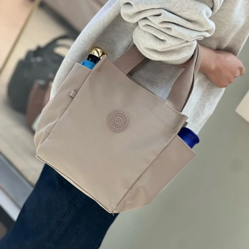 Auslaufsichere Isolierte Lunch-Tasche mit Großer Kapazität, Wasserdichte Kühltasche mit Zwei Taschen, Tragetasche für Schule, Arbeit und Picknick – Detail 11