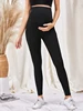 Maternity Leggings Over The Belly-Women High Waisted Pregancy Yoga Pants Workout Active with Pockets 3