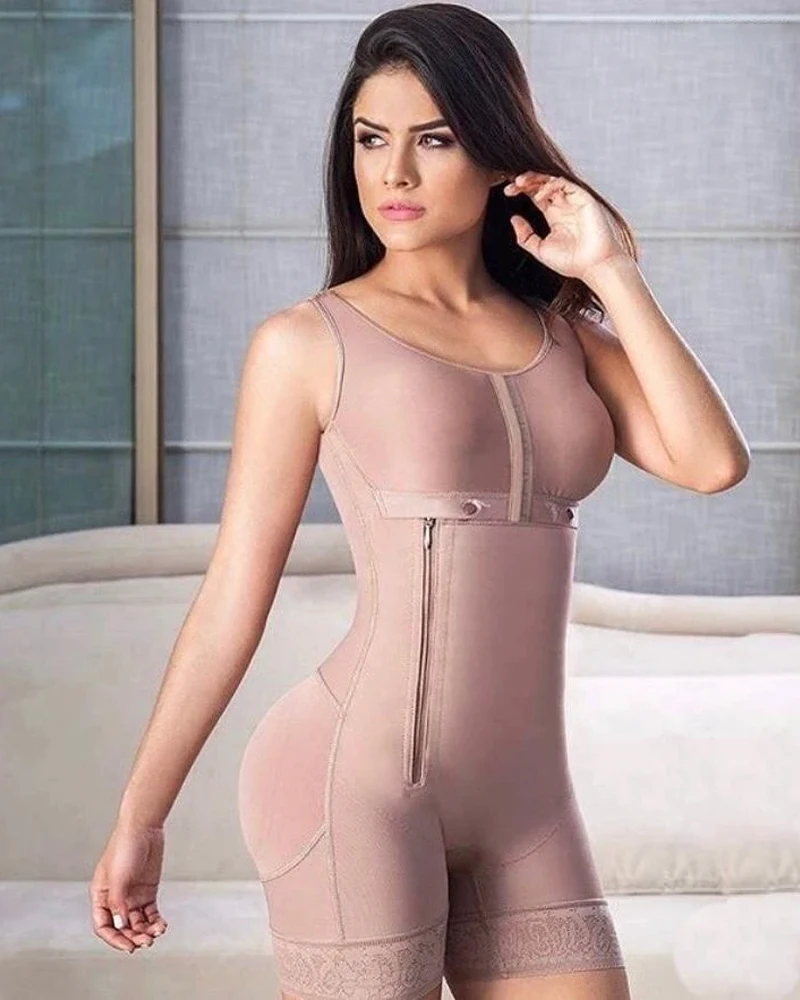 

Shapewear For Women Tummy Control Fajas Colombianas Full Body Shaper Waist Trainer Adjustable Breast Support Corset
