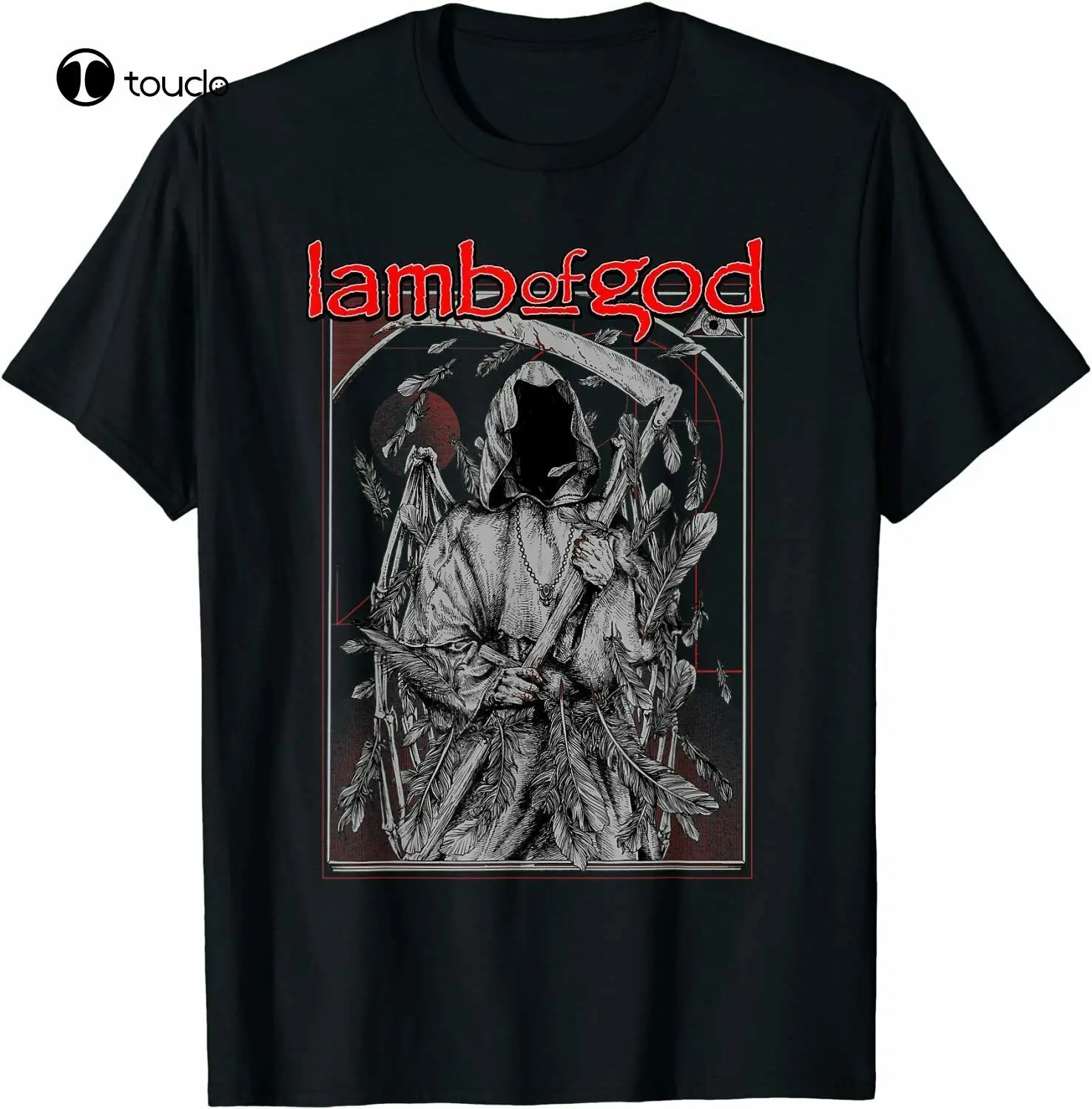 

New Vintage Horror Lamb-Of-God - Raf Reaper - T Shirt Size Xs-5Xl Tee Shirt Cotton T Shirt Unisex Custom Aldult Teen Unisex