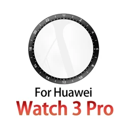 Premium 3D HD Curved Screen Protector for Smartwatches (Soft Protective Film, Not Tempered Glass) (Huawei Watch 3 Pro)