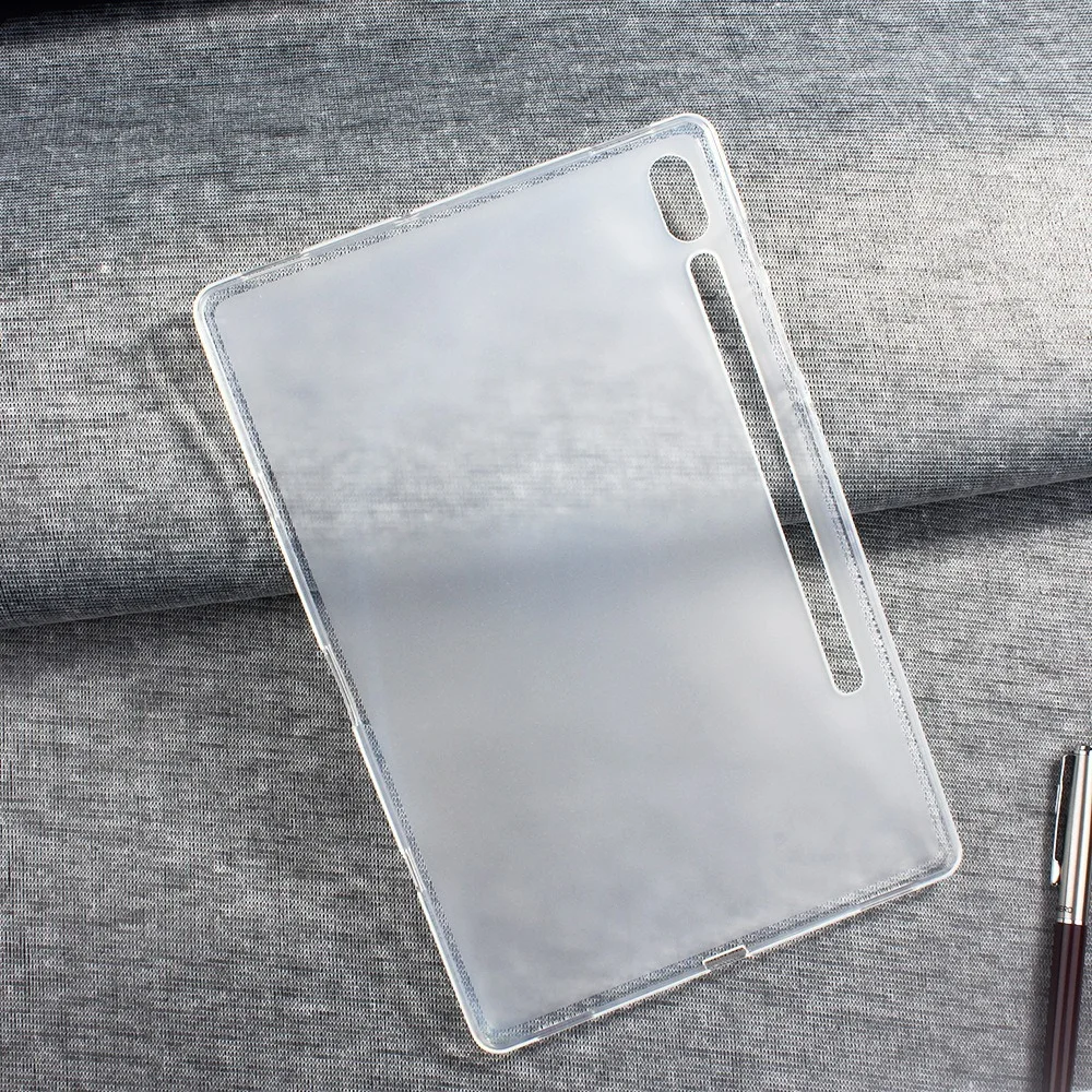 Enhanced Anti-Skid Soft Silicone TPU Protective Tablet Case Cover for Samsung Galaxy Tab S7/S8 Plus
