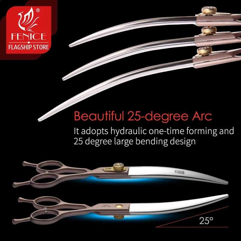 Pet Scissors Dogs Grooming Scissors Curved Shears 7/7.5/8 inch dog grooming scissors dog grooming scissors kit